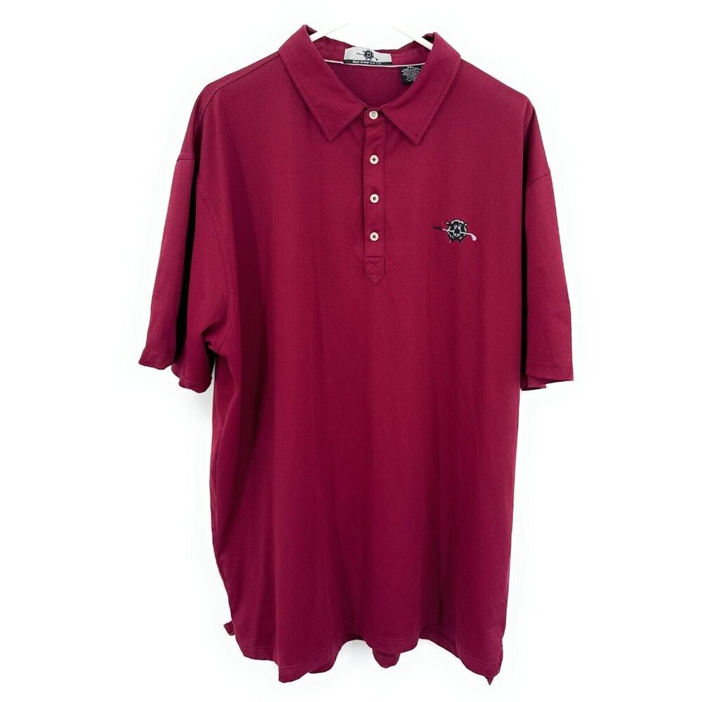 Black Sheep Golf Club‎ Polo Shirt Men’s XXL Maroon